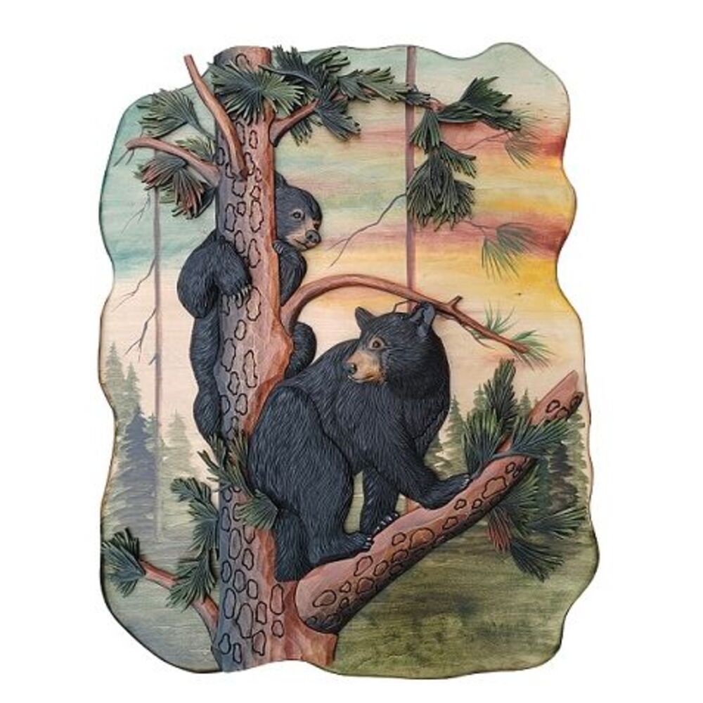 Bear Play Wall Art – 23" x 30"